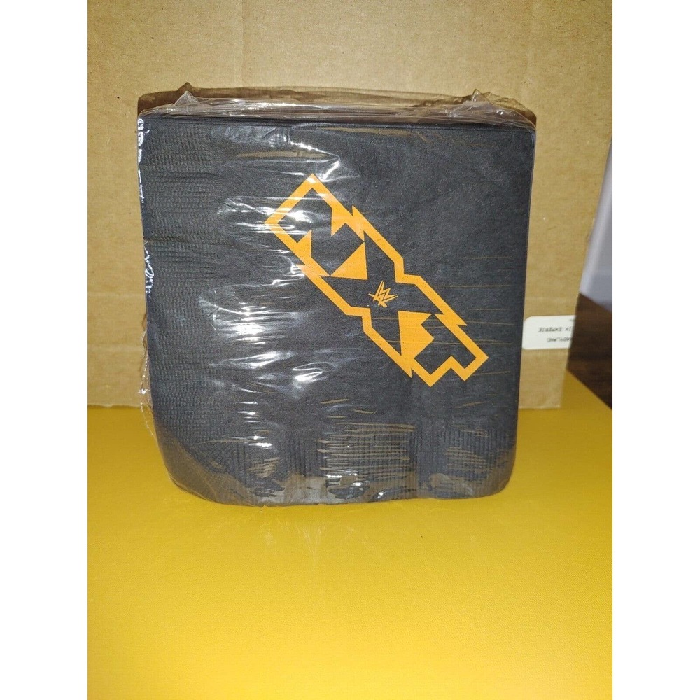 WWE NXT Black Birthday Party Napkins RARE!! Wrestling AEW WCW